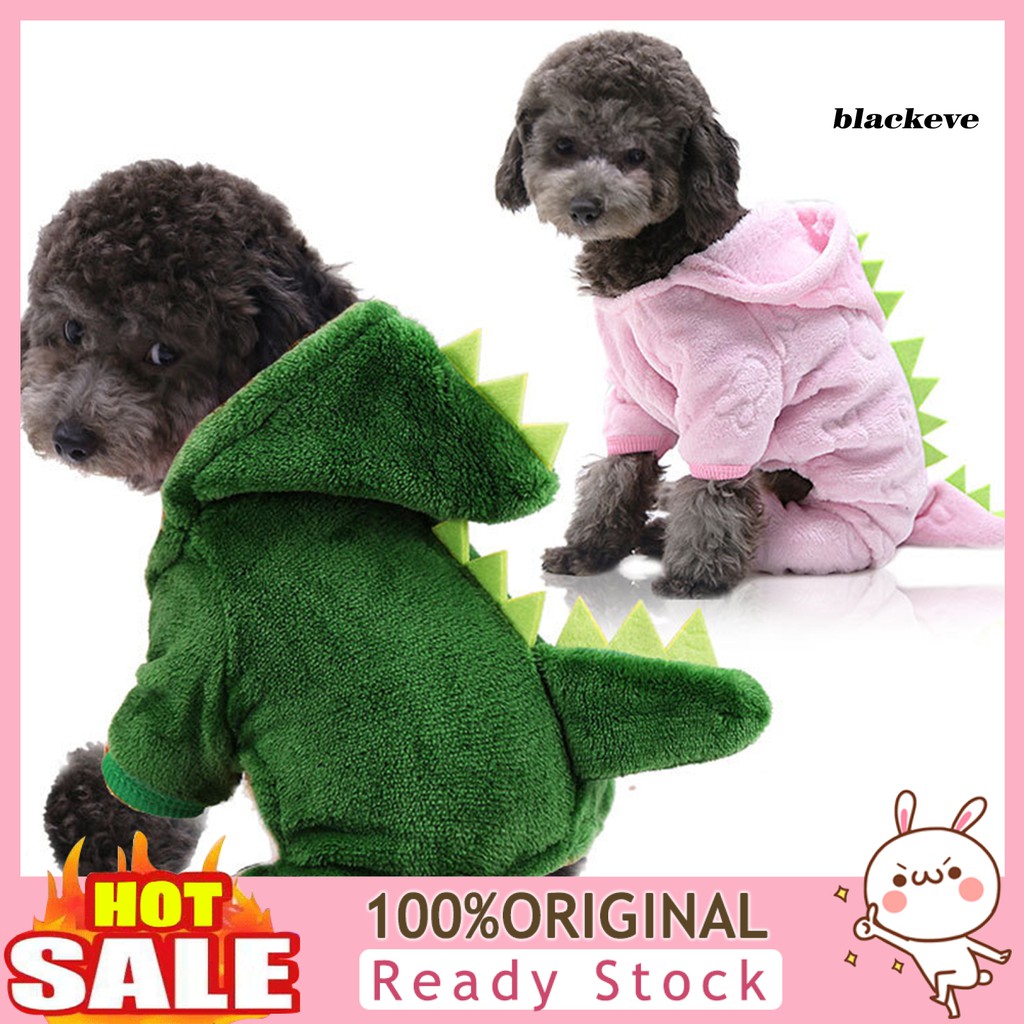 Áo Hoodie Họa Tiết Khủng Long Sáng Tạo Thời Trang Xinh Xắn Cho Thú Cưng