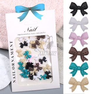 Set nơ kẻ mix màu