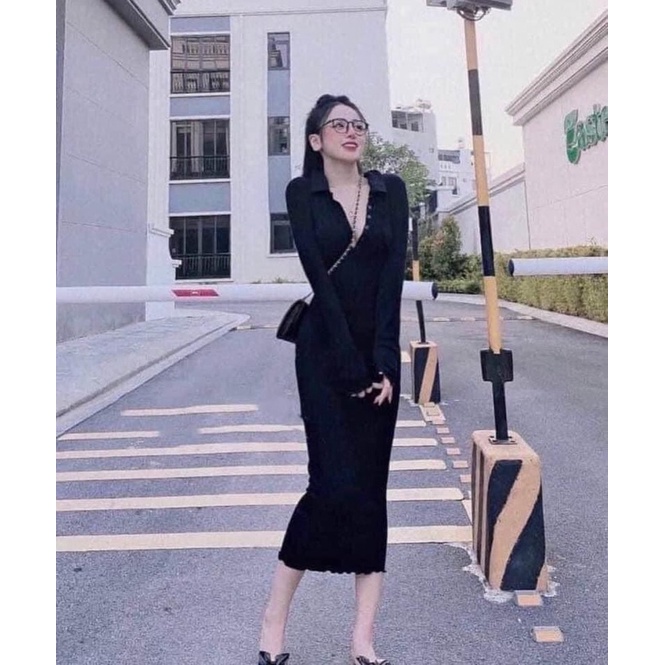 (order)váy len body dáng dài