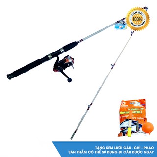 Bộ cần câu cá đặc 1m5 và máy câu tôm