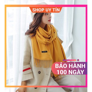 Khăn Quàng Cổ Len Cashmere Nữ - Khăn Choàng Giữ Ấm, Đi Biển Đẹp