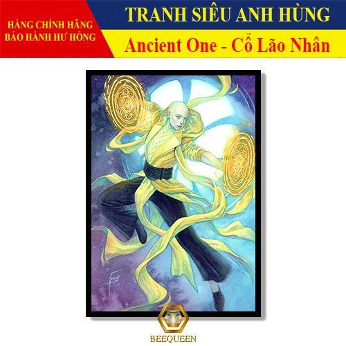 Tranh Siêu Anh Hùng Ancient One - Cổ Lão Nhân Có Khung