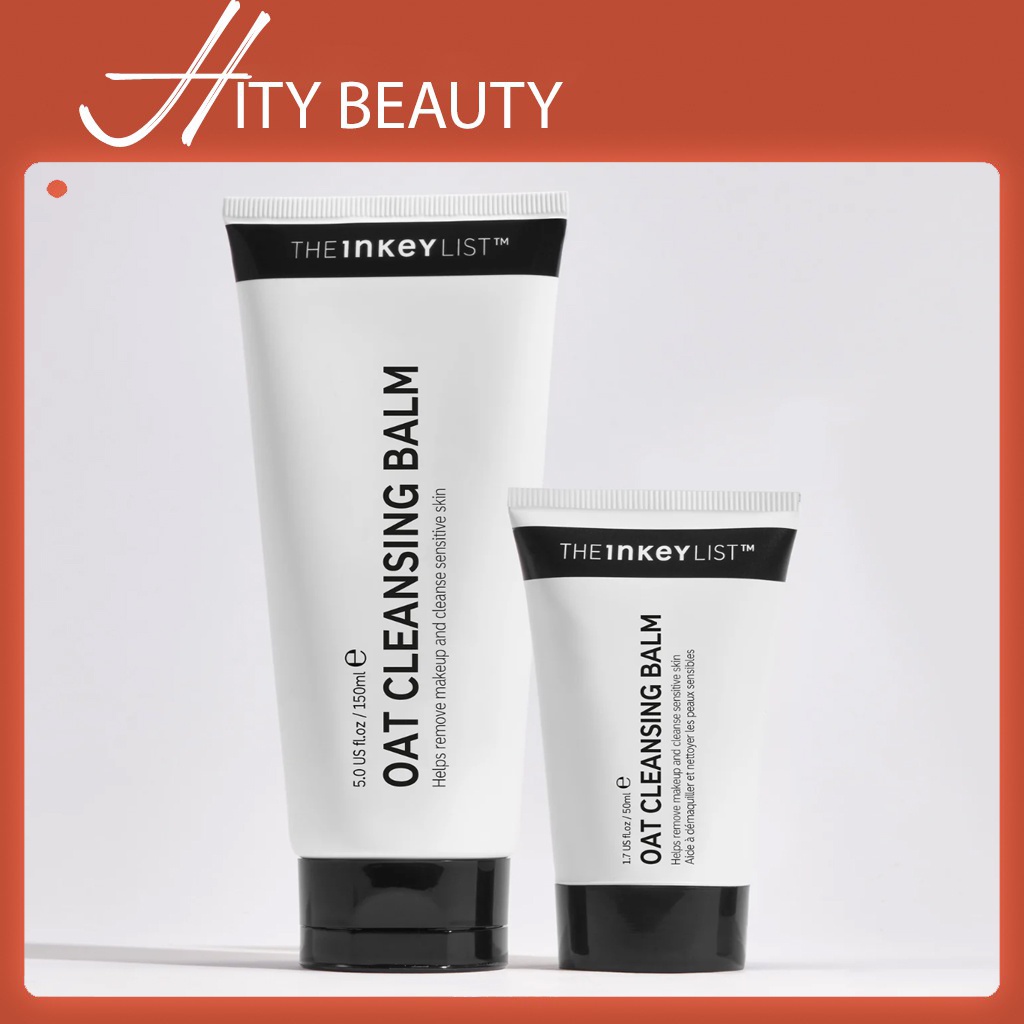 Sữa rửa mặt Sáp tẩy trang Oat Cleansing Balm The INKEY LIST  50ml 150ml - Hity Beauty