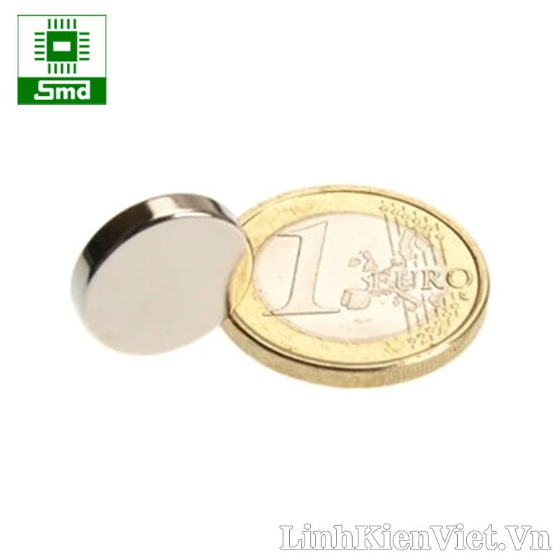 Bộ 2 viên nam châm đất hiếm 15x3mm