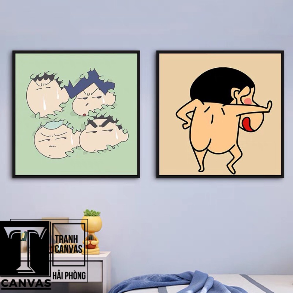 Tranh canvas treo tường, tranh hoạt hình Nhật Bản, Anime Shin cậu bé bút chì 23-33