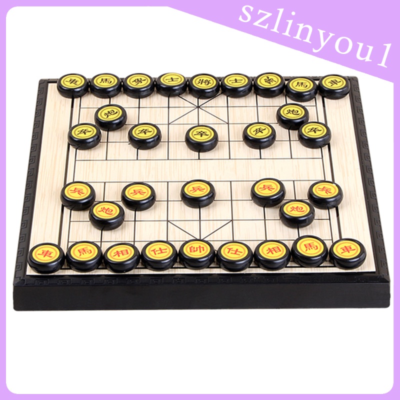 Chinese Chess Chinese Chess Game PVC Plastic Board Game for Two Players