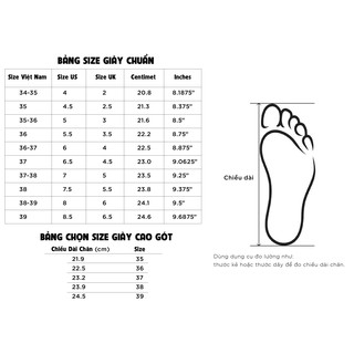 [Sale 50%] Giày Cao Gót Bít Mũi 5 Phân
