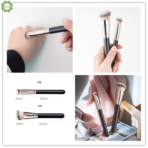 [Hàng mới về] Cọ trang điểm đầu tròn dài 15cm chuyên dụng