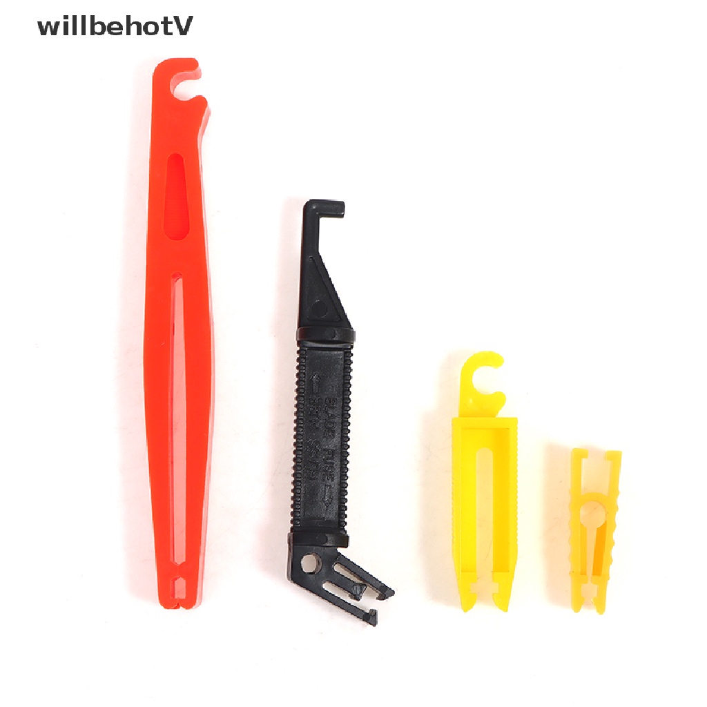 Bộ 4 Dụng Cụ Tháo Cầu Chì Xe Hơi Lưỡi Dao Thông Dụng Tiện Lợi