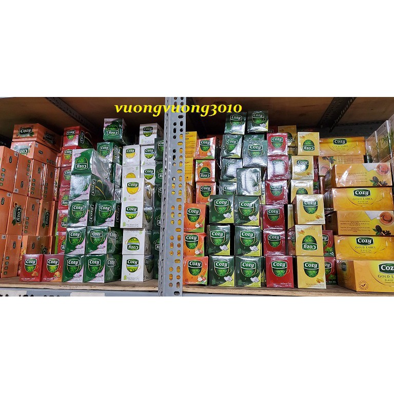 Trà Cozy dạng túi lọc đủ vị 50gr