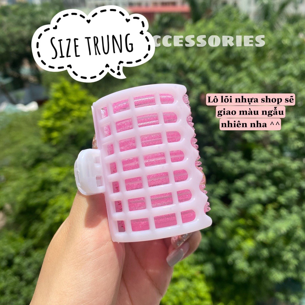 Set 8 lô cuốn tóc các loại đủ size cho bạn nữ tạo kiểu phong cách Hàn Quốc- Selenshop