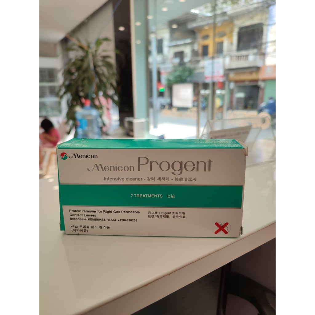 Menicon Progent Loại Bỏ Protein Cho Kính Áp Tròng Cứng