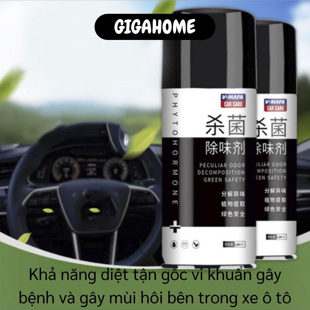 Chai xịt khử mùi xe hơi   GIÁ VỐN   Chai xịt khử mùi ô tô với công nghệ nano bạc khá khuẩn, kháng mùi V-MAFA 120ml 940