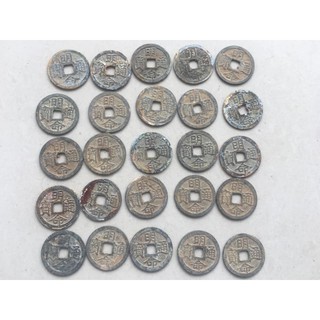 tiền xu cổ minh mạng thông bảo ( đảm bảo tiền chuẩn cổ)