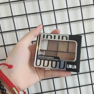 🌱🌱Phấn mắt UBUB 6 tone màu + kèm cọ 🌱🌱