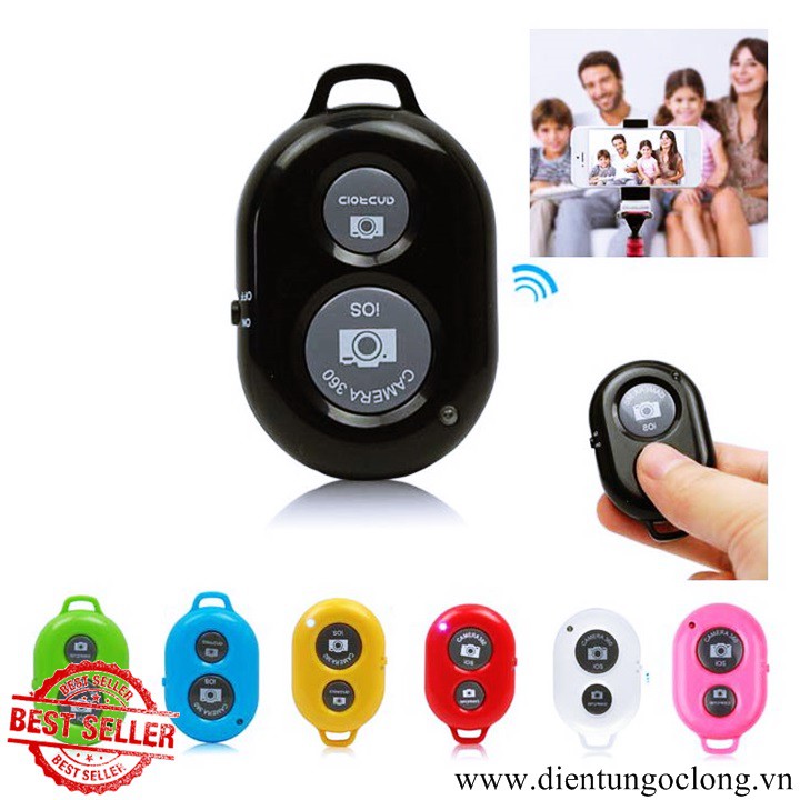 Remote chụp ảnh cho điện thoại Bluetooth Shutter