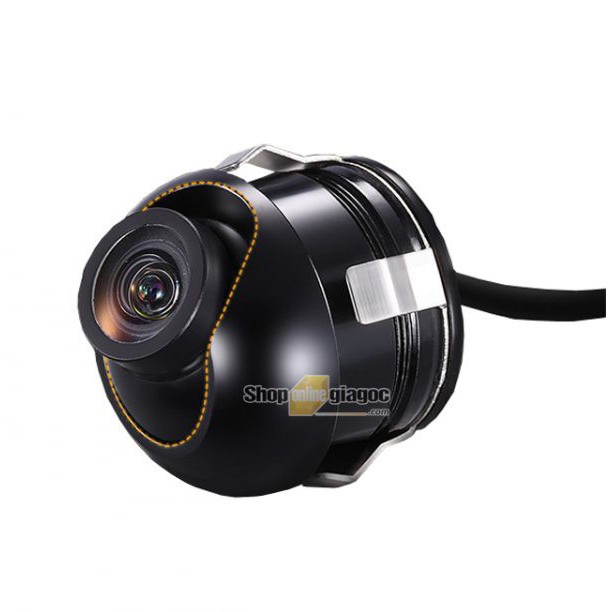 Camera Lùi Chống Nước Loại Tròn Gắn Vỏ Xe (xoay 90 độ)