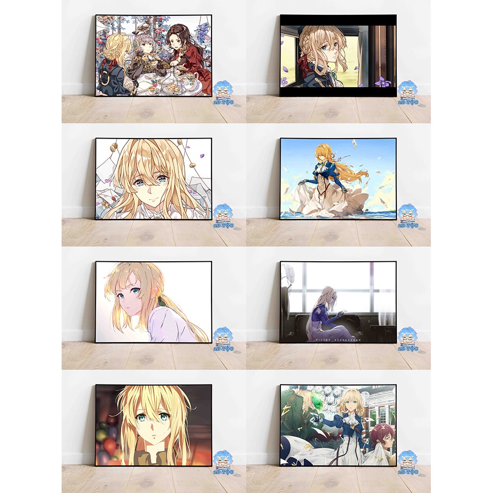 TRANH POSTER A3 DÁN TƯỜNG ANIME VIOLET EVERGARDEN (13) - 2D TỘC SHOP