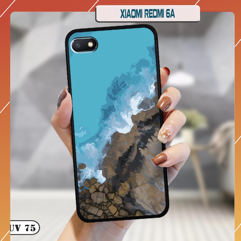 Ốp lưng Xiaomi Redmi 6A  - lưng nhám viền dẻo  ngộ nghinh