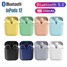 [TAI NGHE BLUETOOTH] Tai nghe Bluetooth I12 phiên bản giới hạn màu xám