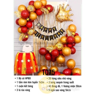 ❤️(Tặng Bơm+ Keo) Set Phụ Kiện Trang Trí Sinh Nhật