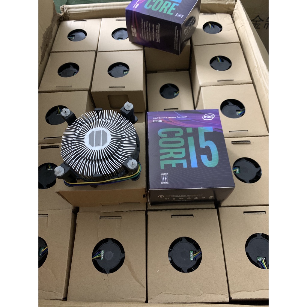 Combo 5c Quạt tản nhiệt cho CPU, Fan Box CPU intel SK775/1150/1151/1155