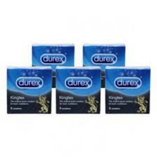 Combo 5 hộp bcs durex kingtex