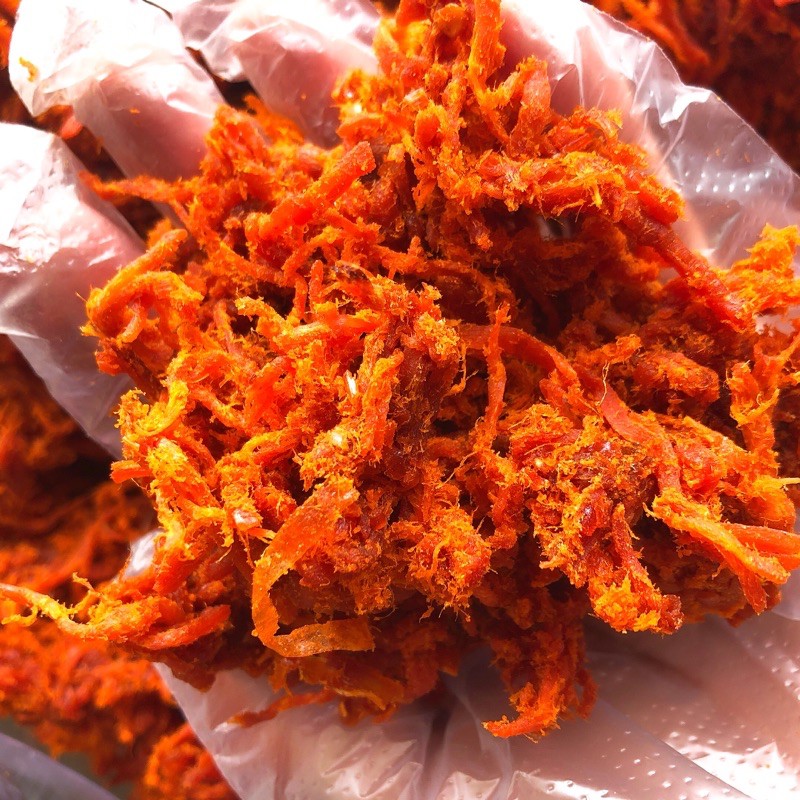 100g khô bò, khô heo giả bò