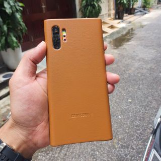 Ốp lưng Leather Cover Note 10 - Note 10 Plus chính hãng Samsung