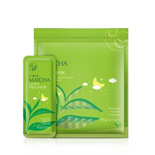 Mặt nạ ngủ tinh chất trà xanh Hyaluronic Acid dưỡng ẩm kiềm dầu làm trắng da