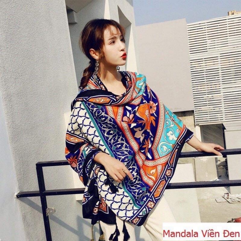 [HÀNG LOẠI] Khăn Boho Đi Biển Chống Nắng Hoạ Tiết Vintage Cực Đẹp