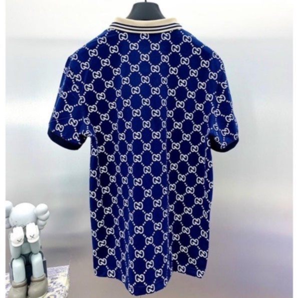 Áo polo GUCCI in dập nổi siêu chất,áo polo nam hót nhất chất đẹp thoáng mát cho mùa hè