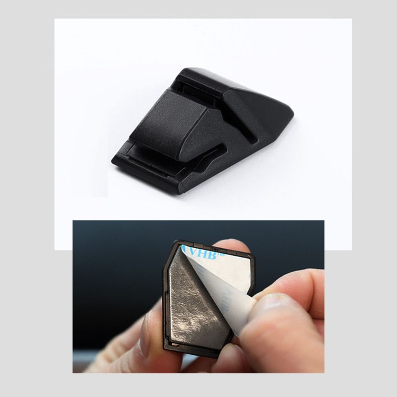 1 Bộ Kẹp Cố Định Thẻ Đỗ Xe Hơi / Văn Phòng Đa Năng Tiện Dụng