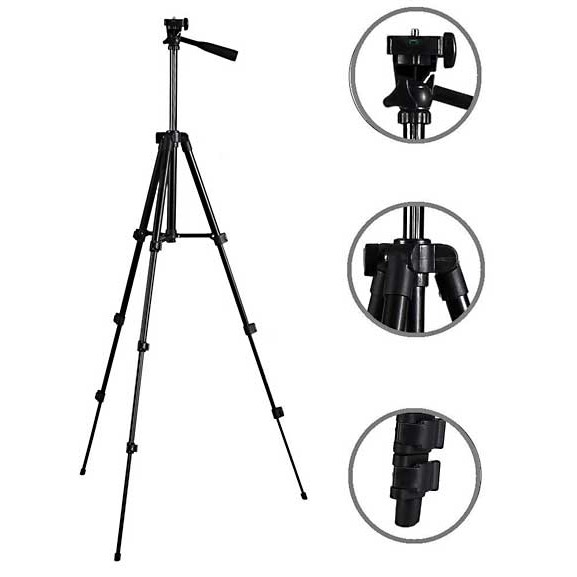 Gậy chụp hình 3 chân Tripod 3120 cho điện thoại máy ảnh điện thoại | WebRaoVat - webraovat.net.vn