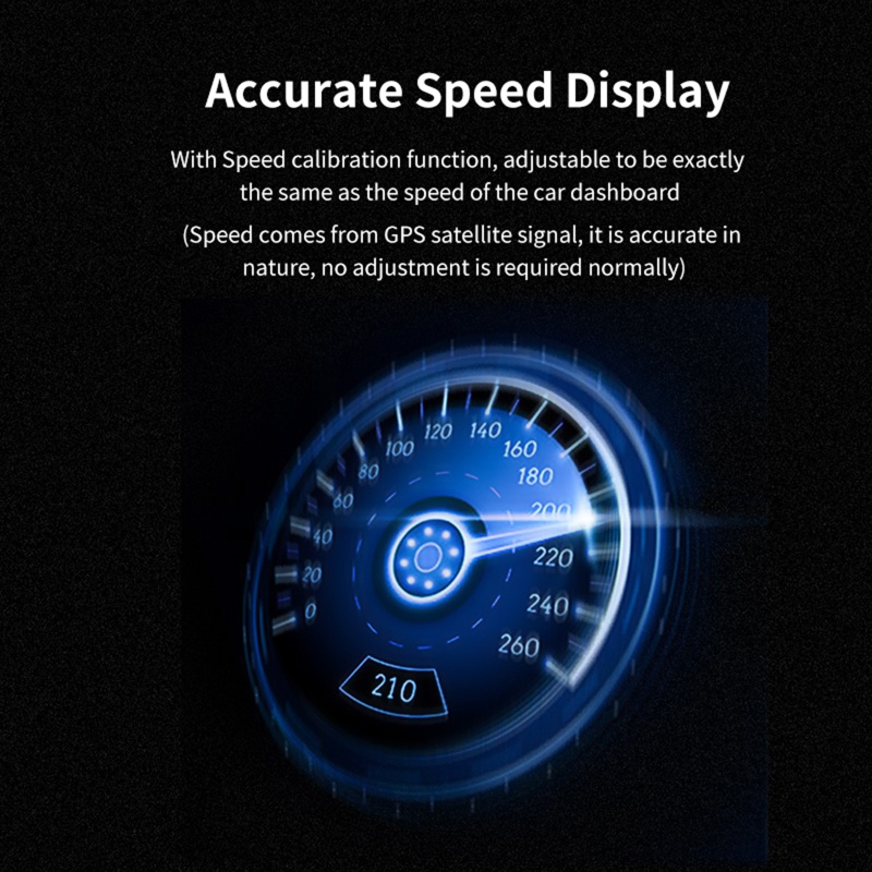 Đồng Hồ Tốc Độ Màn Hình Lcd 4.2 Inch Kèm La Bàn Chuyên Dụng Cho Xe Hơi