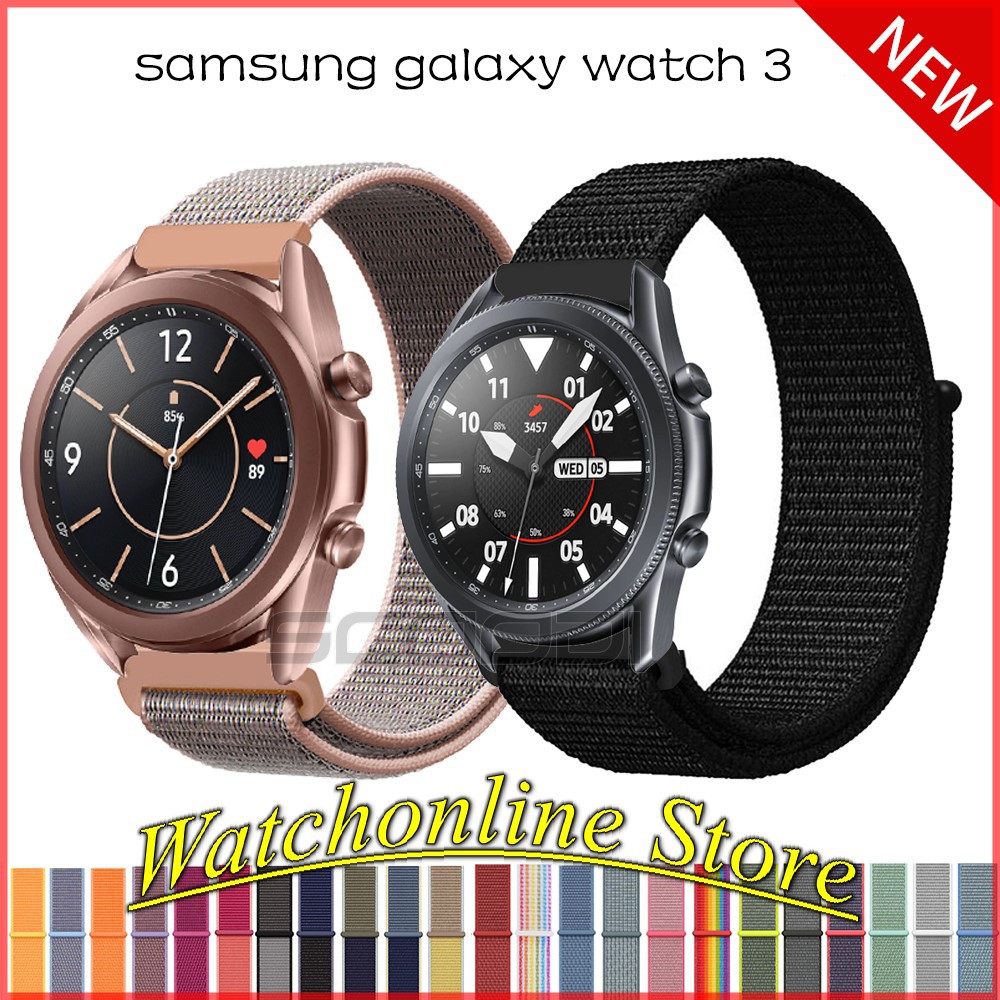 Dây đeo Nylon Samsung Galaxy Watch 3 41mm 45mm cao cấp