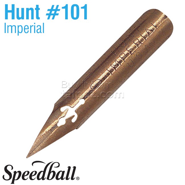 [ TAIPOZ ] - Ngòi viết CALLIGRAPHY Speedball HUNT NO. 101 (IMPERIAL)