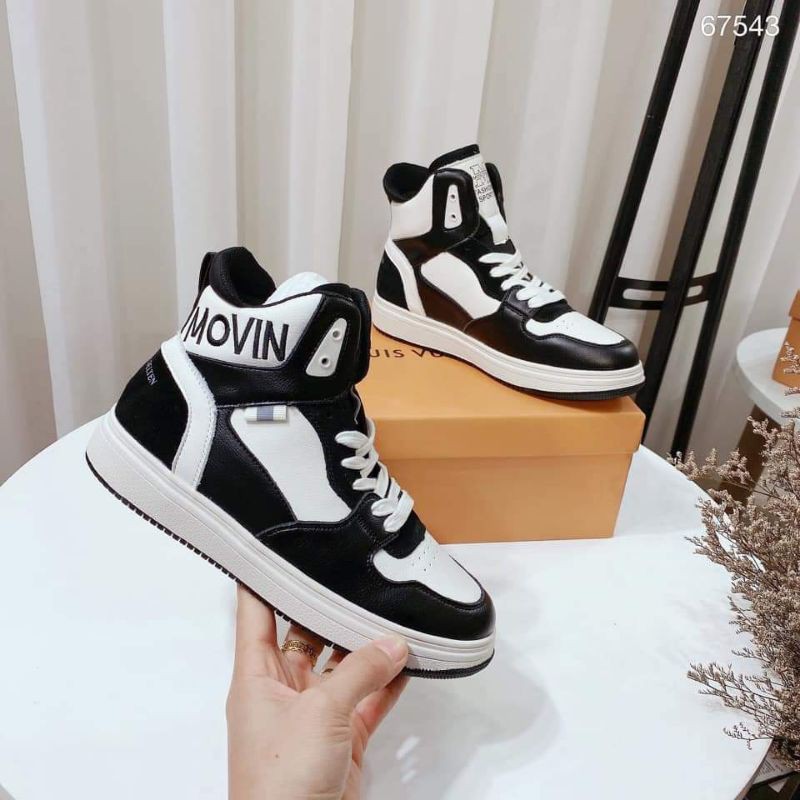 Giày thể thao cổ cao LV