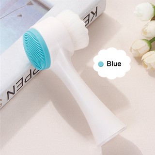 Cọ Rửa Mặt 3D 2 Đầu