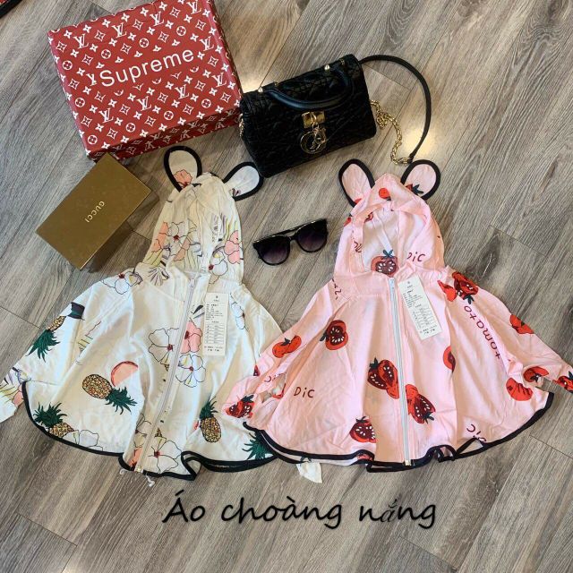 LÔ ÁO CHỐNG NẮNG BÉ GÁI