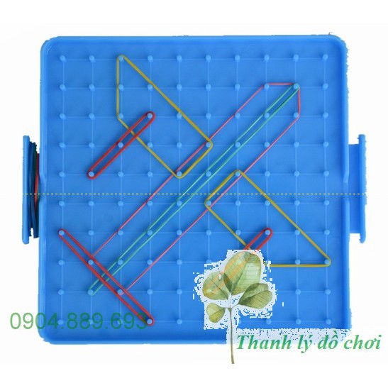 Bảng chun học toán và tạo hình dạng 2 mặt