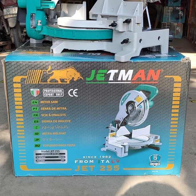 [FreeShip] - Máy Cắt Nhôm Chạy Trực Tiếp Jetman 1800W JM-255