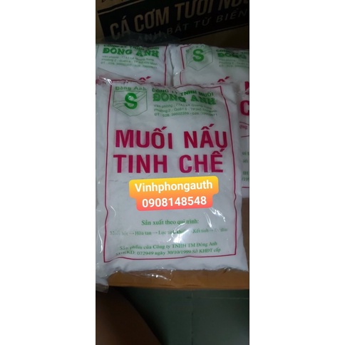 Muối nấu tinh chế 1kg