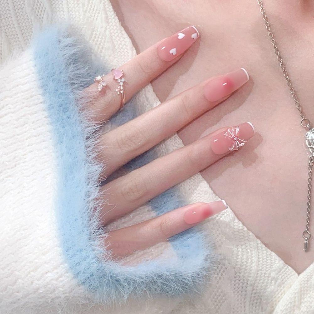 Phụ Kiện Trang Trí Móng Tay Hình Nơ Thời Trang Xinh Xắn|Vật Liệu Trang Trí Móng Tay 3D Charms