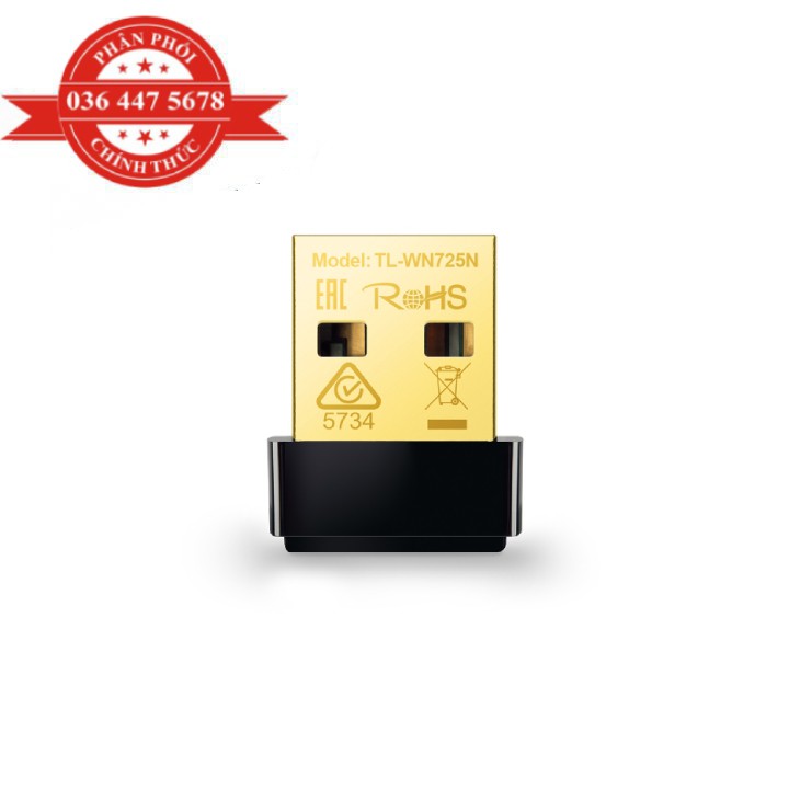 Bộ thu sóng wifi USB Tp-link TL-WN725N