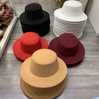 Mũ Nón Gaucho Nam Nữ Nỉ Lót Vành 7cm SHOPNONRE (Đóng Khung Bảo Vệ Nón)