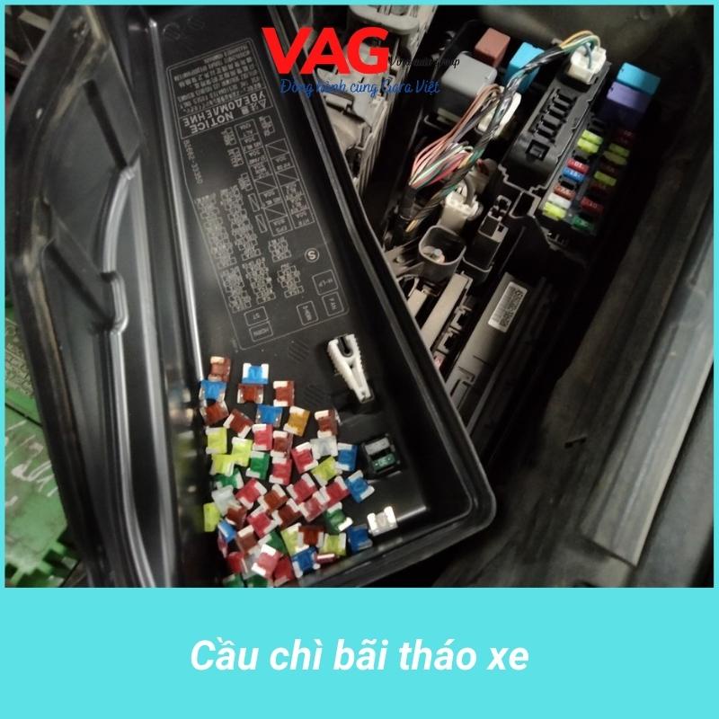 [Zin - Tháo xe] Cầu chì chân to, cụt, nhọn, bằng 5A 7,5A 10A 15A 20A 25A 30A 35A 40A ô tô, xe máy, máy công trình