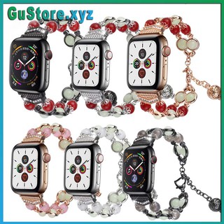 Dây thay thế Apple Watch Đeo Tay Đính Đá Dạ Quang Cho Đồng Hồ Thông Minh iwatch Series 6/5/4/3/2/1/SE đủ size