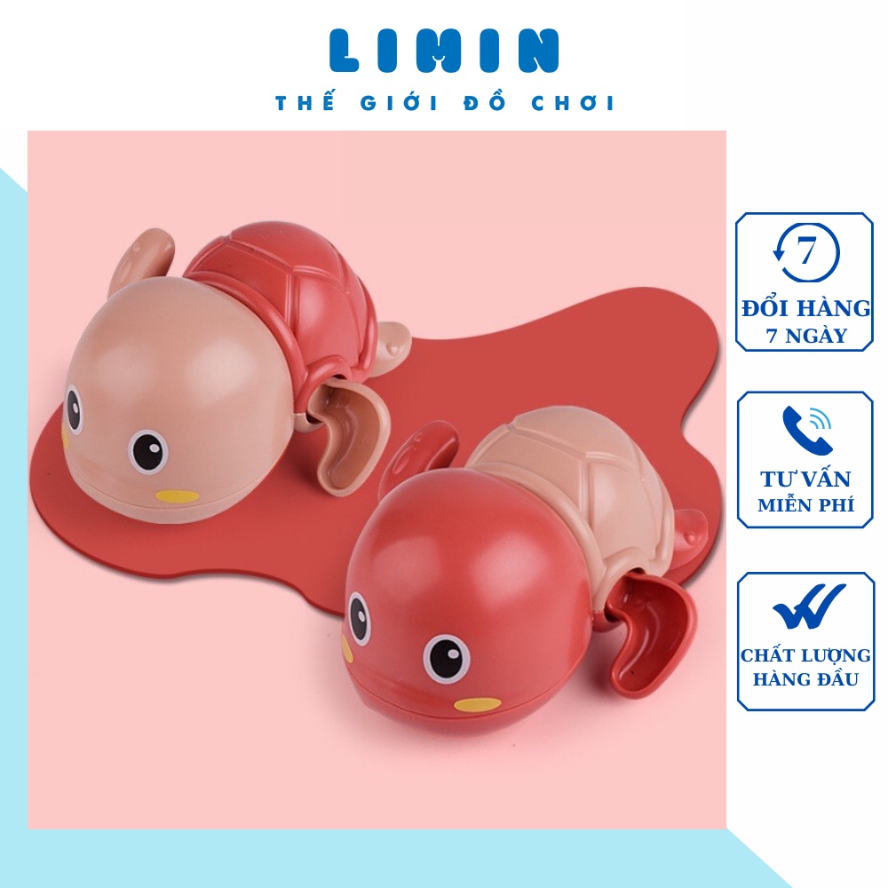 Rùa Bơi Vặn Cót - Đồ Chơi Nhà Tắm Dưới Nước thả bồn tắm Cho Bé Thích Thú Vận Động,Vui Chơi Giải Trí