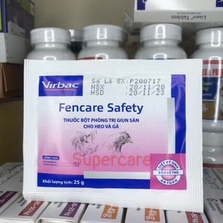 Fencare 25Gr - Giun Sán Cho Gia Súc Và Gia Cầm